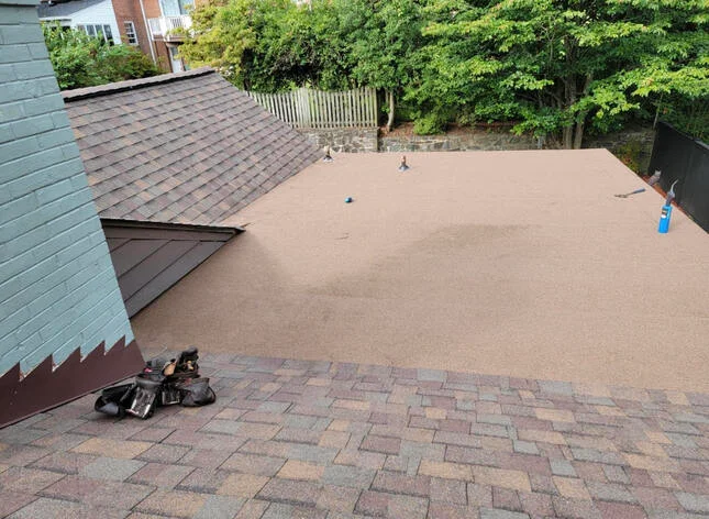 flat roofing replacement