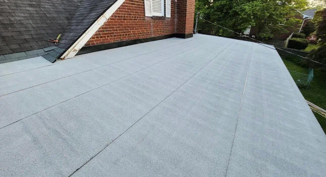 flat roof roofing options