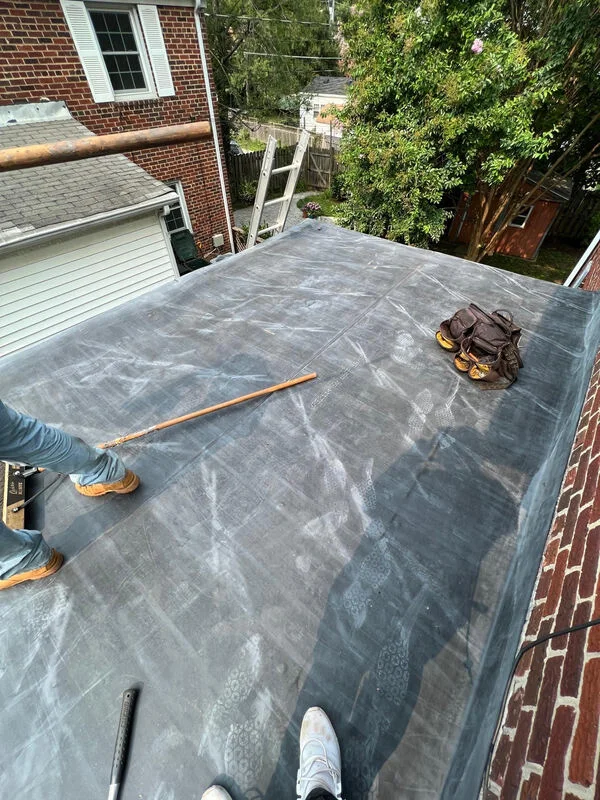 flat roof modified bitumen