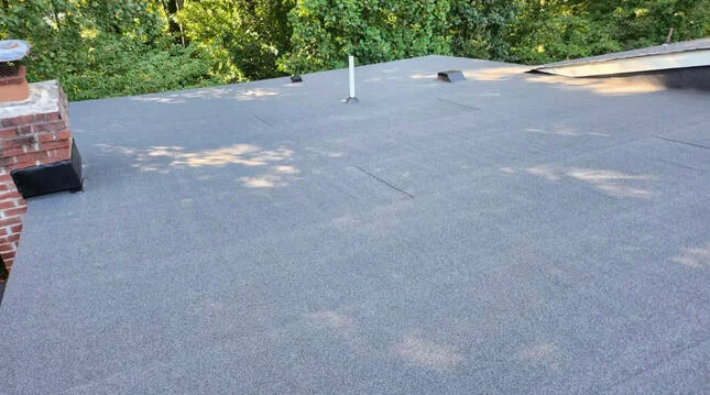 flat roof installation