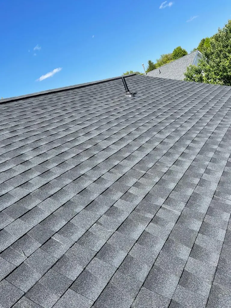 Asphalt shingle install with proper underlayment