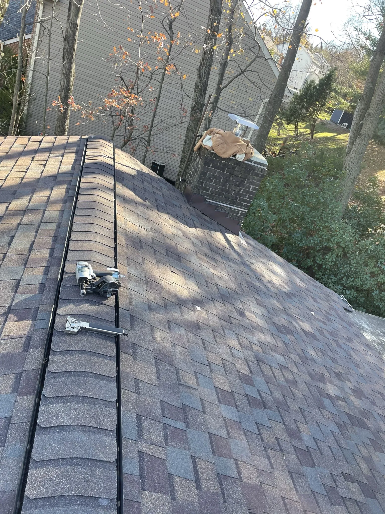 Architectural shingle roof replacement project